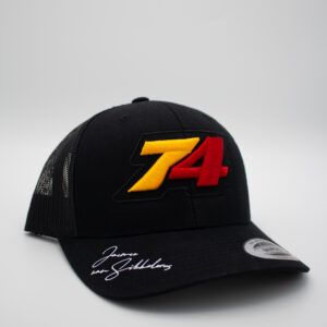 3D 74 Truckercap Yellow-Red