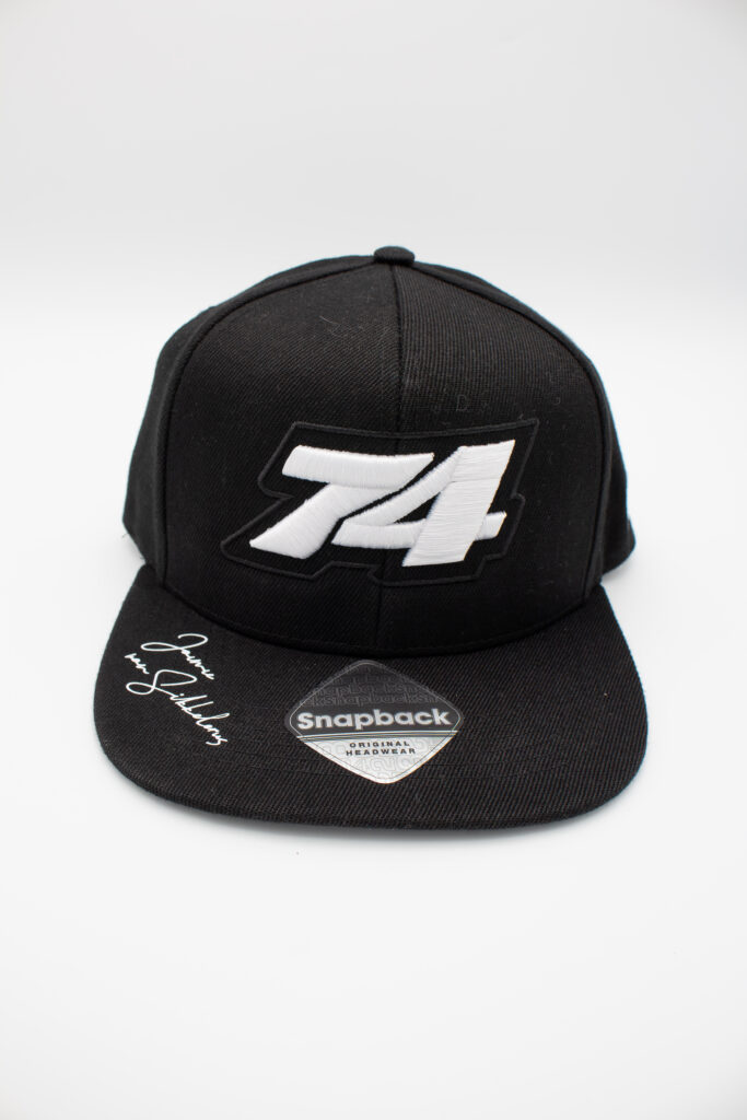 3D 74 Baseball cap White